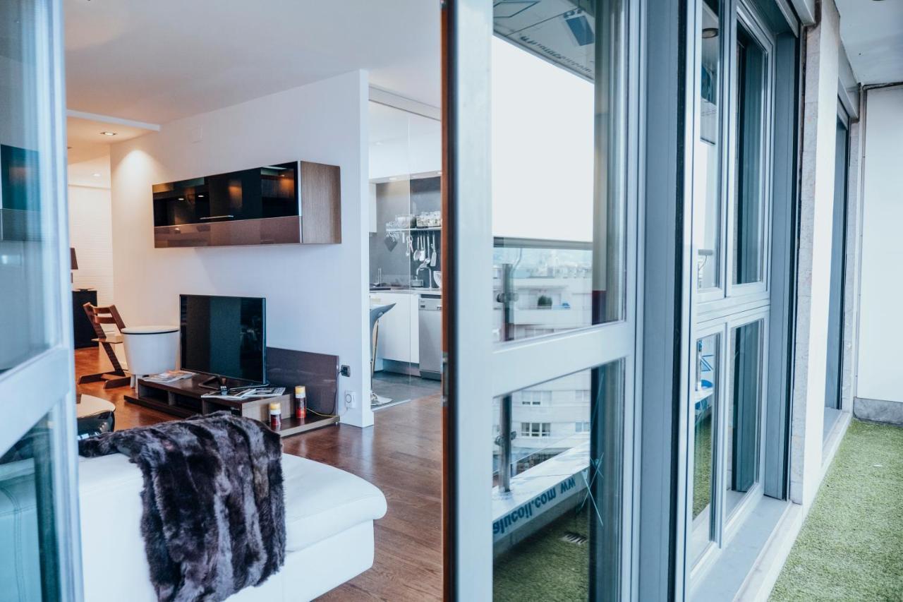 El Sexto De La Playa + Parking Gratis Apartment Gijon Ngoại thất bức ảnh