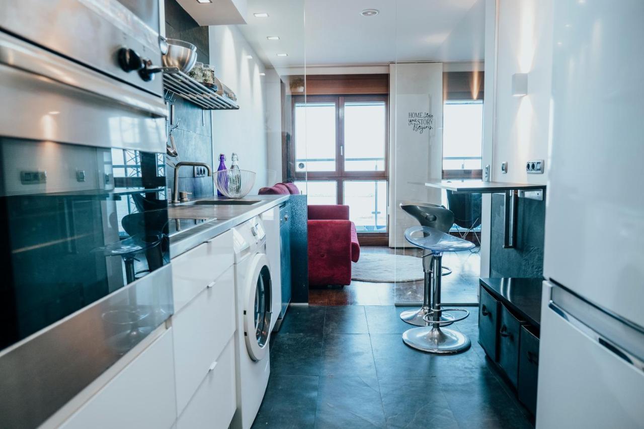 El Sexto De La Playa + Parking Gratis Apartment Gijon Ngoại thất bức ảnh